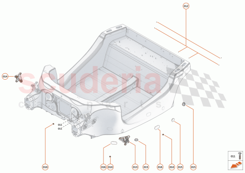 Part Diagram for McLaren 11A5736CP