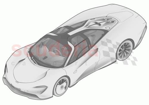Part Diagram for McLaren 23PA048CP