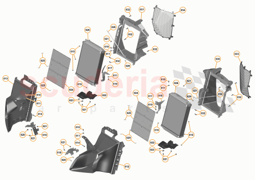 Part Diagram for McLaren 11A7115CP