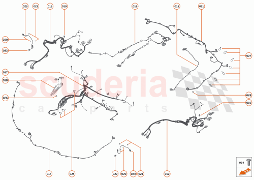 Part Diagram for McLaren 23MA466CP