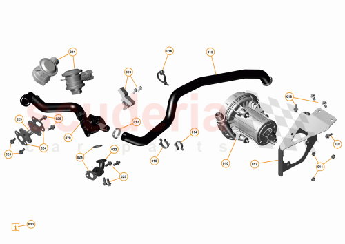 Part Diagram for McLaren 11F0257CP