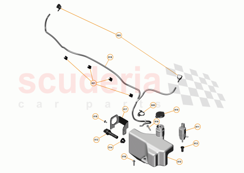 Part Diagram for McLaren 11A0251CP