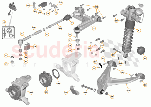 Part Diagram for McLaren 00RC054
