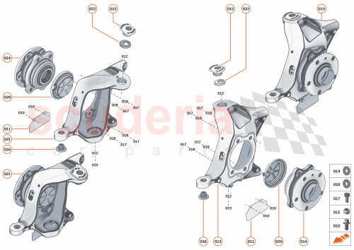Part Diagram for McLaren 13BA441RP