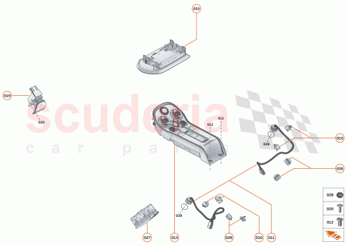 Part Diagram for McLaren 13MA021CP
