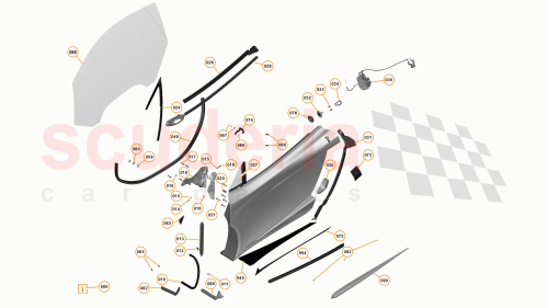 Part Diagram for McLaren 11A6707CP