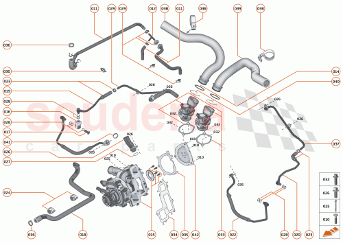 Part Diagram for McLaren 11F0989CP