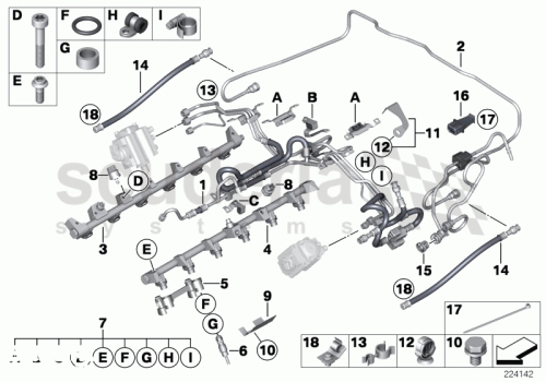 Part Diagram for Rolls Royce 13 53 7565346