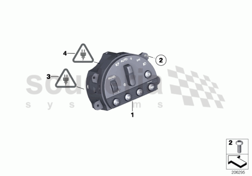 Part Diagram for Rolls Royce 61 31 9246204