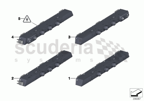 Part Diagram for Rolls Royce 61 31 9203232
