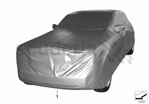 Part Diagram for Rolls Royce 72 60 9223589