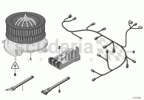 Part Diagram for Rolls Royce 61 13 1376204