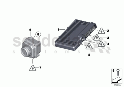 Part Diagram for Rolls Royce 07 14 9241365