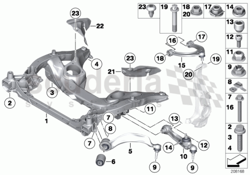 Part Diagram for Rolls Royce 31 14 6786689