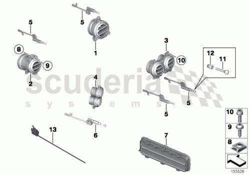 Part Diagram for Rolls Royce 07 12 9901656