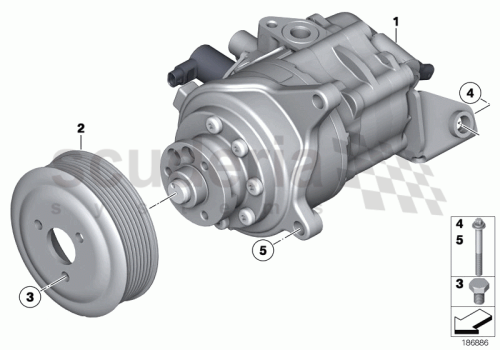 Part Diagram for Rolls Royce 32 42 7574840
