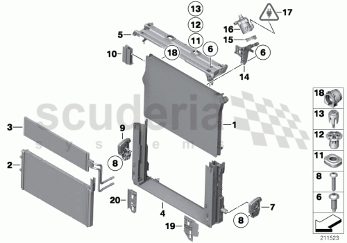 Part Diagram for Rolls Royce 11 53 1439134