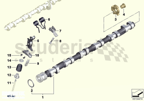 Part Diagram for Rolls Royce 11 36 7539927