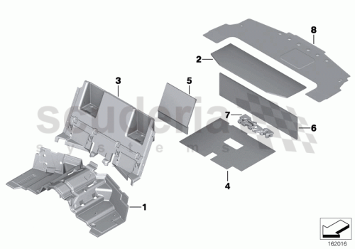 Part Diagram for Rolls Royce 51 48 6964346