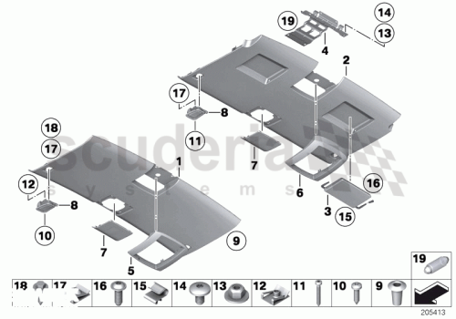 Part Diagram for Rolls Royce 07 11 9904255