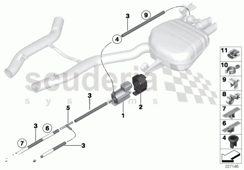 Part Diagram for Rolls Royce 61 13 1361918