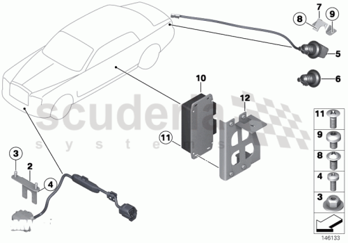 Part Diagram for Rolls Royce 66 53 0401272