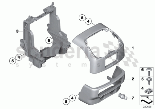 Part Diagram for Rolls Royce 51 16 9224517