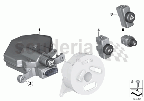 Part Diagram for Rolls Royce 61 32 0432495