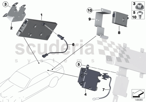 Part Diagram for Rolls Royce 65 20 0304186