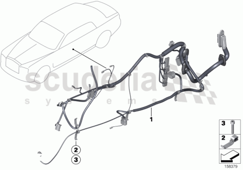Part Diagram for Rolls Royce 61 12 0022354