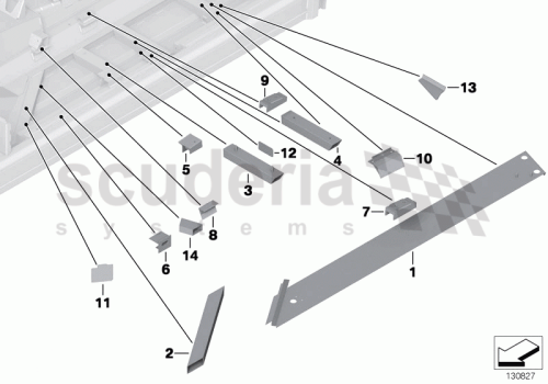 Part Diagram for Rolls Royce 41 11 7195505