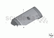 Part Diagram for Rolls Royce 51 47 9166039