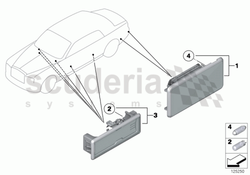 Part Diagram for Rolls Royce 63 31 0150819