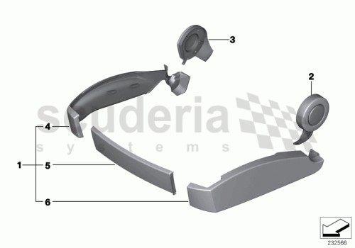 Part Diagram for Rolls Royce 52 10 7124176