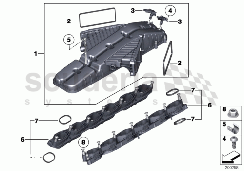 Part Diagram for Rolls Royce 11 61 7545279