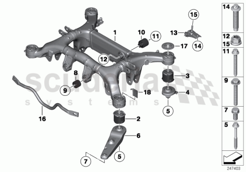 Part Diagram for Rolls Royce 33 17 6760336