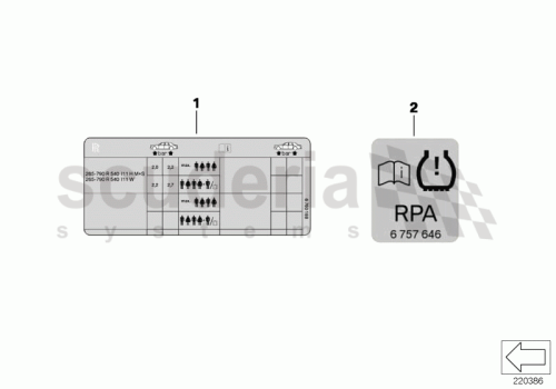 Part Diagram for Rolls Royce 71 24 6770090