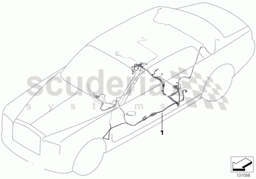 Part Diagram for Rolls Royce 61 11 0022539