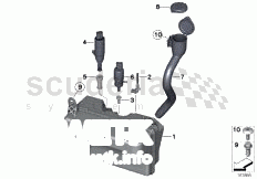 Part Diagram for Rolls Royce 61 66 7187041