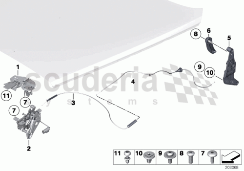 Part Diagram for Rolls Royce 07 14 7119148