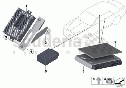 Part Diagram for Rolls Royce 52 10 9144447
