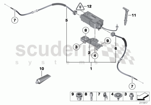Part Diagram for Rolls Royce 34 43 6797371