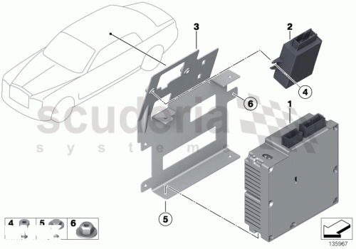 Part Diagram for Rolls Royce 07 11 9901487