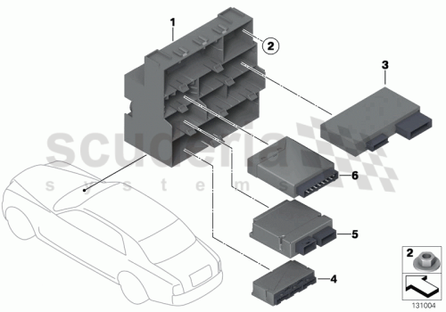 Part Diagram for Rolls Royce 61 35 0393698
