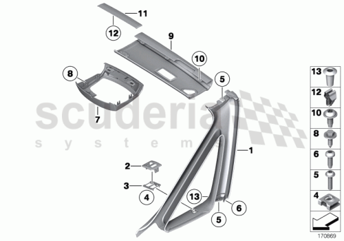 Part Diagram for Rolls Royce 51 43 9158650