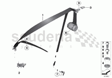 Part Diagram for Rolls Royce 07 14 9114657