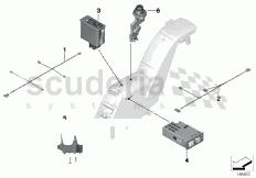 Part Diagram for Rolls Royce 61 12 0022525