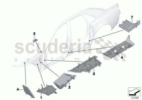 Part Diagram for Rolls Royce 41 13 7205105