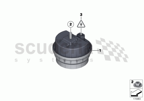 Part Diagram for Rolls Royce 61 13 0006665