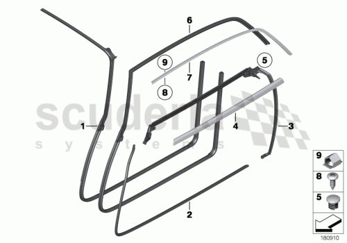 Part Diagram for Rolls Royce 51 76 7276329
